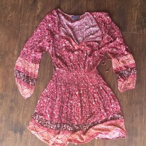 American Eagle peasant dress
